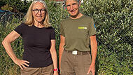 Ameisenhegerinnen im Landkreis Bad Kissingen: Ihre Aufgaben Die neuen Ameisenhegerinnen des Landkreises, (von links) Anja Vorndran und Martina Faber.