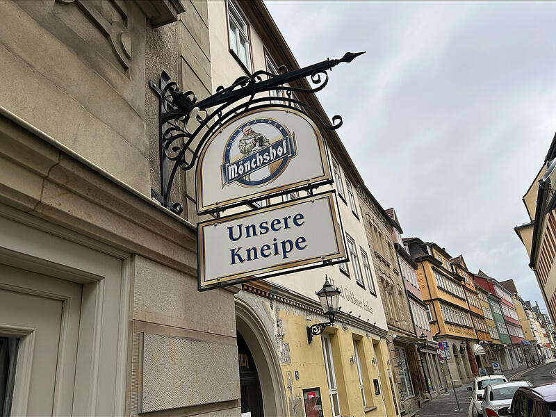 Lange Zeit &bdquo;Caf&eacute; Siebtr&auml;ger&ldquo;, zuletzt &bdquo;Unsere Kneipe&ldquo;: Jetzt entsteht in der Rosengasse in Coburg die Bar &bdquo;Rosi&ldquo;.