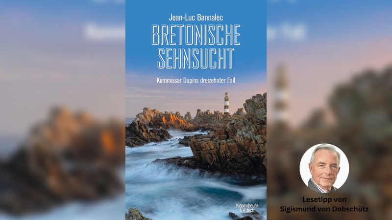 Das Cover von Jean-Luc Bannalecs "Bretonische Sehnsucht", erschienen bei Kiepenheuer & Witsch.