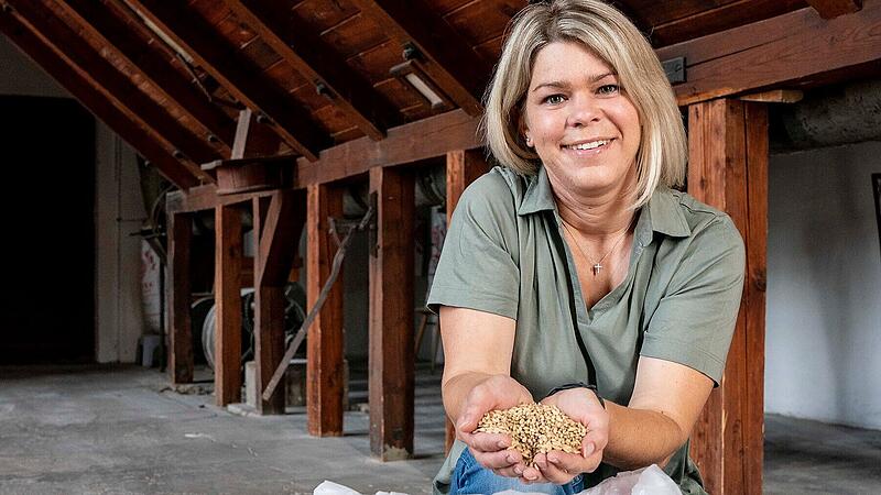 Malz gehört zu den Grundzutaten für Barbara Friedmanns Bier.