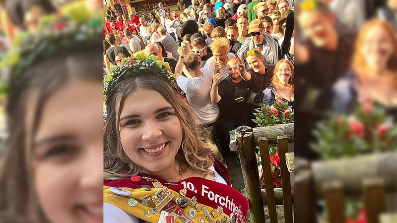 Saisoner&ouml;ffnung 2024 - f&uuml;r Lusia Zametzer einer der unvergesslichsten Momente.Bierk&ouml;nigin Luisa Zametzer