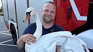 Coburg: Feuerwehr r&uuml;ckt zu ungew&ouml;hnlicher Tierrettung aus