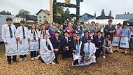 Ein Gruppenbild mit den Zecherjubilaren.