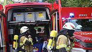 Maschine brennt: Feuer bei Autozulieferer Niederfüllbach