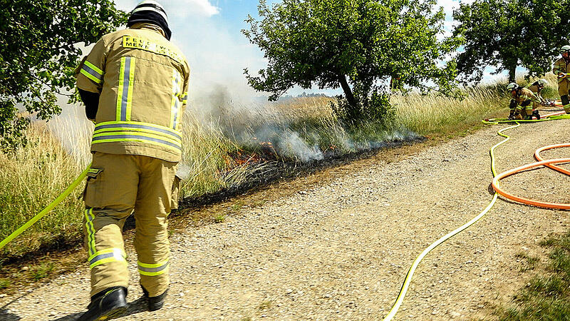Tatverdächtiger nach Wiesenbrand in Haßfurt in Untersuchungshaft Tatverdächtiger nach Wiesenbrand in Haßfurt in Untersuchungshaft