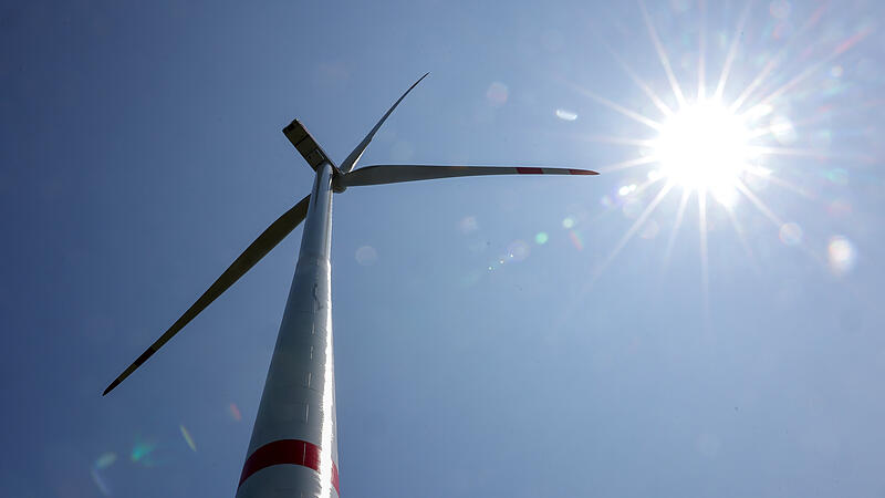 Vier neue Windräder