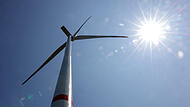 Vier neue Windräder
