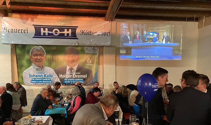 Die CSU Bamberg-Land feiert bei der Brauerei Hoh in Köttensdorf. Die CSU Bamberg-Land feiert bei der Brauerei Hoh in Köttensdorf.