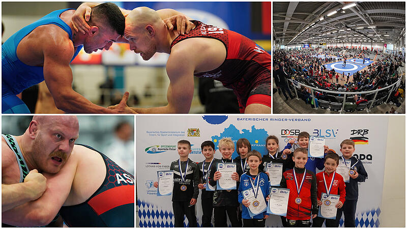 Die besten Ringer des Freistaats k&auml;mpften am Wochenende in Coburg um Bayerische Meistertitel.