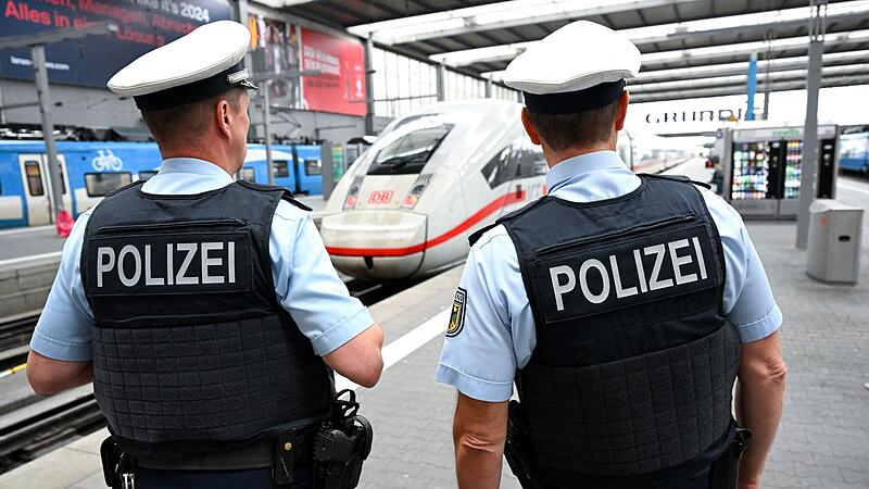 Bundespolizei am Münchner Hauptbahnhof