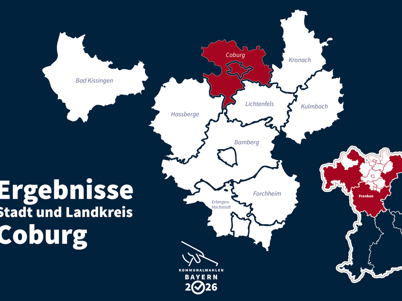 Kommunalwahl 2026: Stadt und Landkreis Coburg