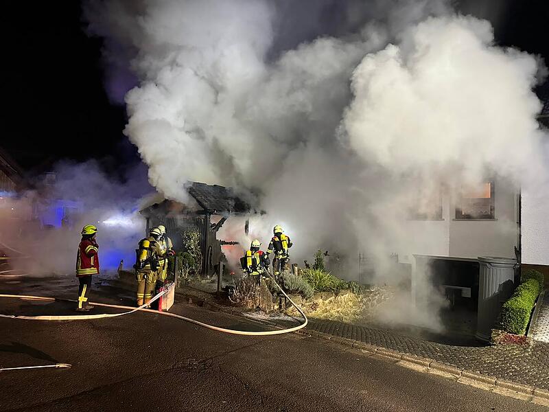 Feuer im Landkreis Kronach