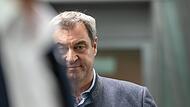 Markus Söder, CSU-Vorsitzender, bei einer Pressekonferenz nach der CSU-Vorstandssitzung