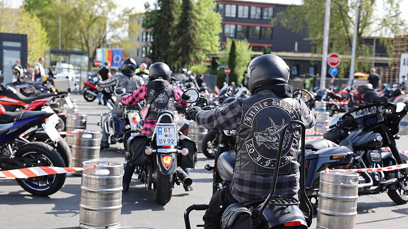 Auftakt Biker-Sternfahrt Kulmbach