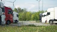 Autobahn-Rastplatz. Autobahn-Rastplatz.