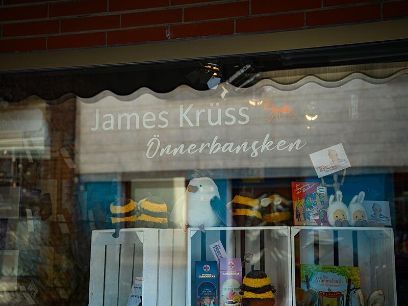 James Kr&uuml;ss auf Helgoland