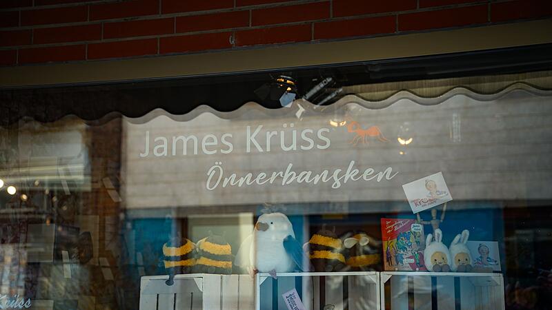 James Krüss auf Helgoland James Krüss auf Helgoland