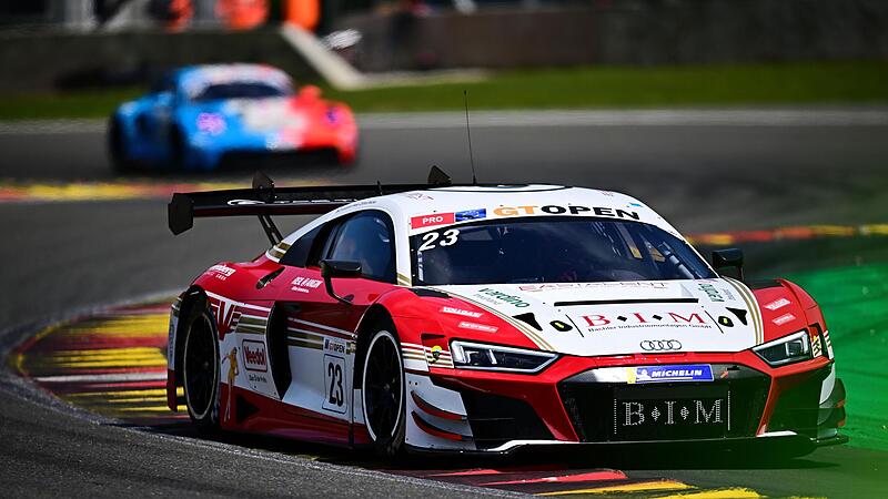 Der Audi R8 LMS evo II von Christopher Haase war perfekt auf das Rennen in Belgien abgestimmt. Der Audi R8 LMS evo II von Christopher Haase war perfekt auf das Rennen in Belgien abgestimmt.