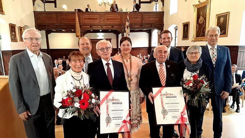 Zwei neue Ehrenbürger für Kronach Zwei neue Ehrenbürger für Kronach