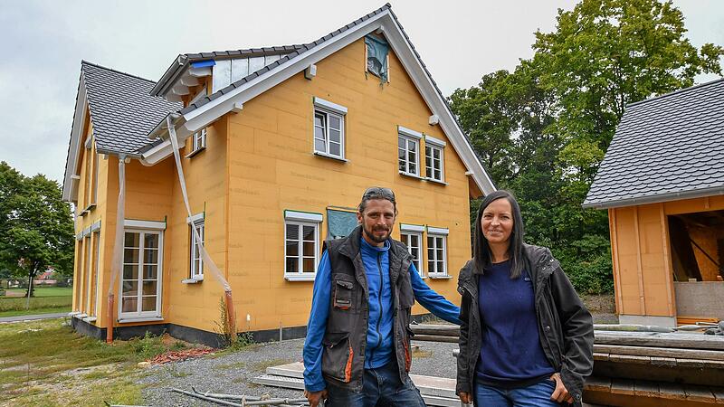 Nach  eineinhalb Jahren Schufterei k&ouml;nnen  Manuela und Werner Kapfenberger mit ihren Kindern  bald in ihr   Traumhaus einziehen.