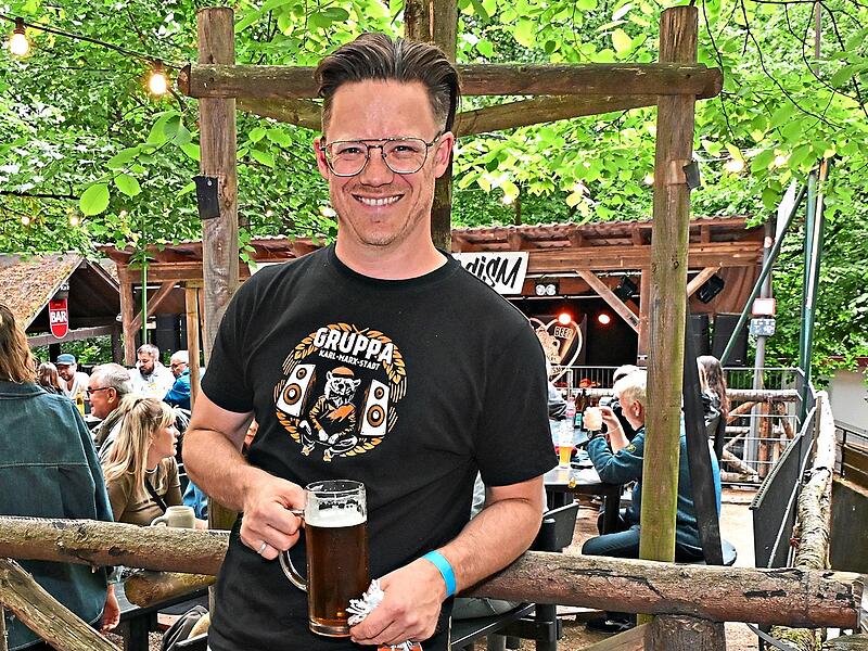 Tobias Kaufmann ist einer der Organisatoren der Party am 12. September im Kellerwald.