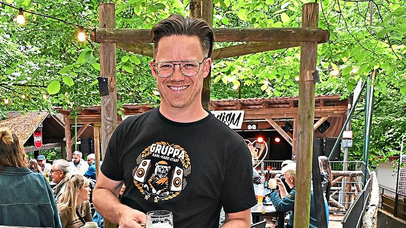 Tobias Kaufmann ist einer der Organisatoren der Party am 12. September im Kellerwald. Tobias Kaufmann ist einer der Organisatoren der Party am 12. September im Kellerwald.