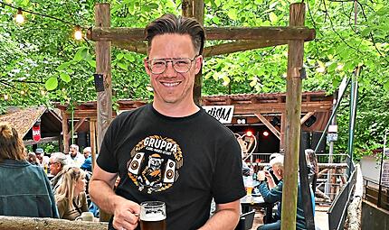 Tobias Kaufmann ist einer der Organisatoren der Party am 12. September im Kellerwald.