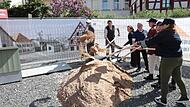 Spatenstich Marktbuden Eggolsheim