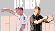 Achim Engel und der TSV M&ouml;nchr&ouml;den (links) treffen heute Abend im Landesliga-Derby auf den FC Coburg um Trainer Calle Schiebel.