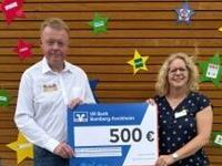 Stellvertretende Hospizleitung Alexandra Oswald und Erster Vorsitzender Stefan Koch.