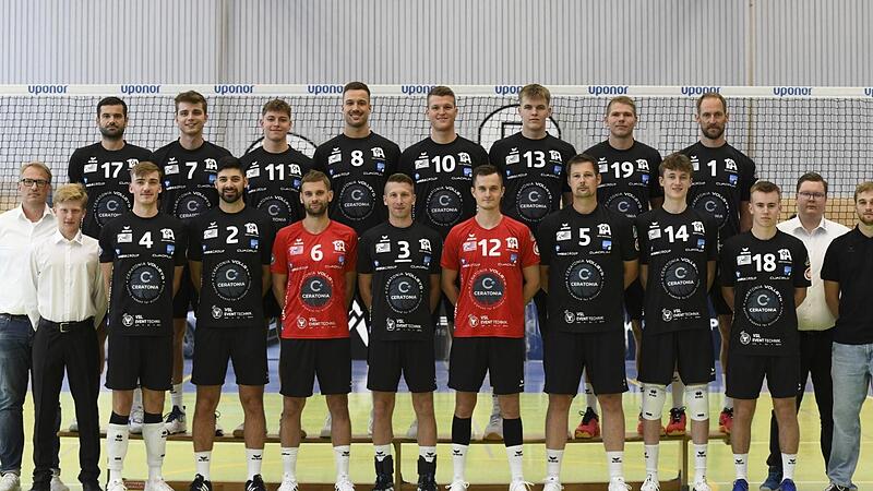 Mit dieser Mannschaft geht der VC Eltmann in die neue Zweitligasaison.