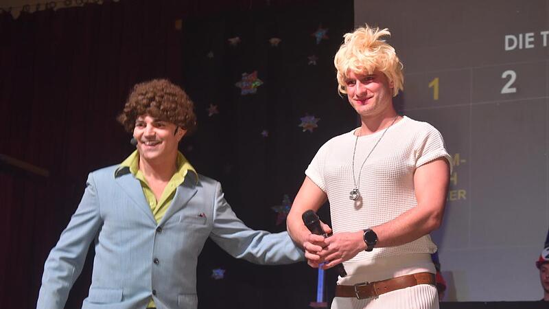 1-2 oder 3 präsentierten Thorsten Büttner als Michael Schanze und Thimo Kaiser als Biggi Lechteermann.