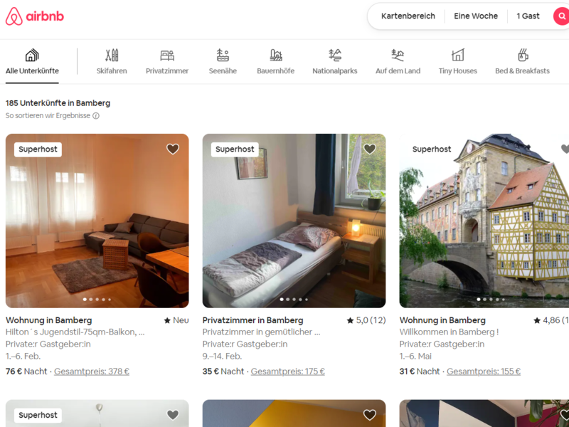 Airbnb in Bamberg