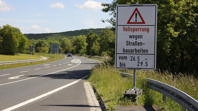 Für vier Tage wird die B 287 zwischen Euerdorf und Bad Kissingen voll gesperrt. Für vier Tage wird die B 287 zwischen Euerdorf und Bad Kissingen voll gesperrt.
