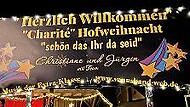 Der Eingang zur Hofweihnacht.