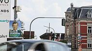 Graue Kästen zählen den Verkehr entlang der B470.Forchheim & Fränkische Schweiz