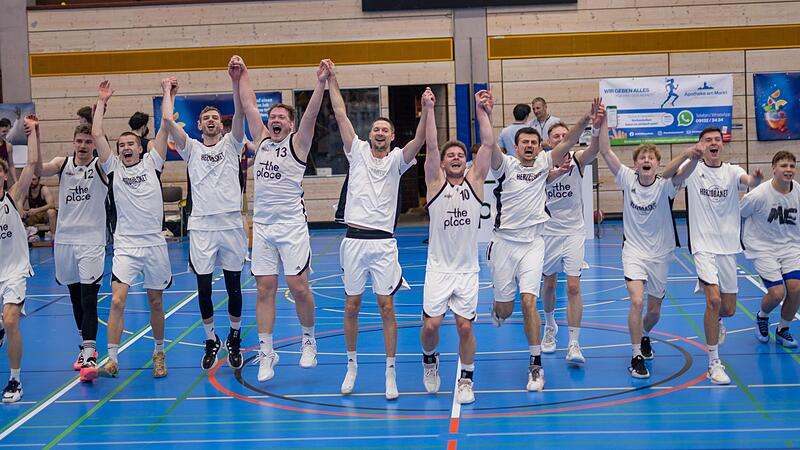 Es ist vollbracht! Die Basketballer der TS Herzogenaurach spielen k&uuml;nftig in der Regionalliga.