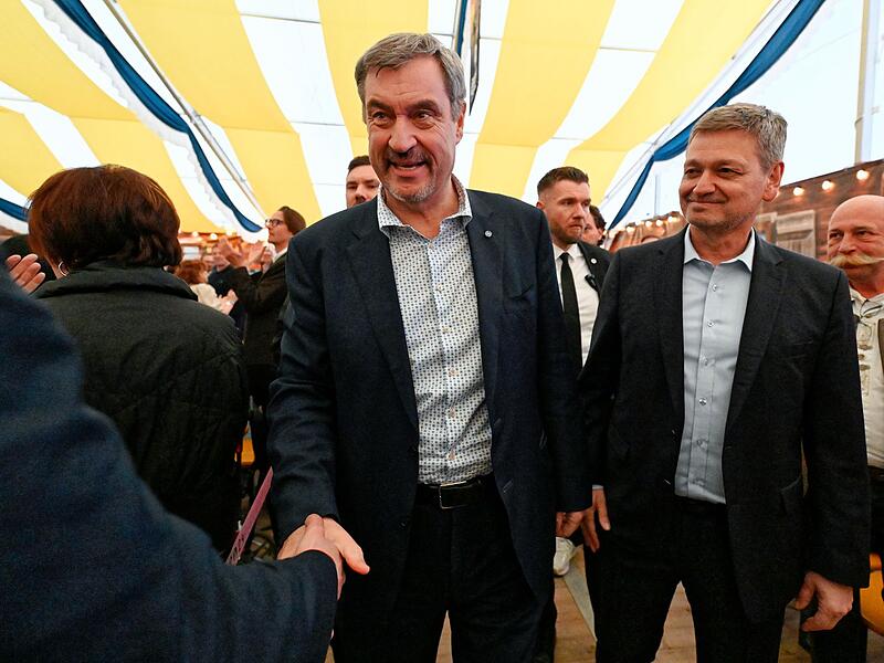 Wahlkampfveranstaltung des CDU-Kandidaten Baldauf