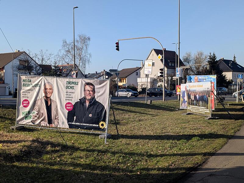 Plakate Kreistagswahl Hallstadt Plakate Kreistagswahl Hallstadt
