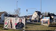 Plakate Kreistagswahl Hallstadt