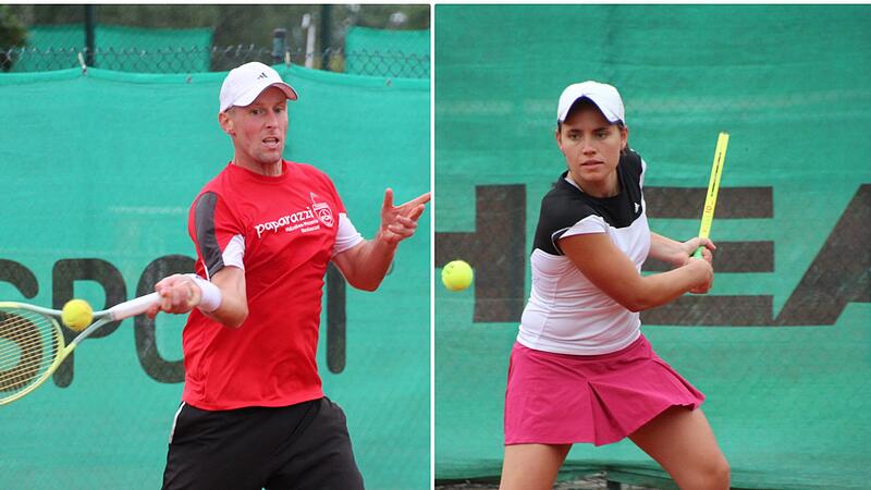 Daniel Uhlig und Katharina Maier setzten sich bei den siebten &bdquo;Melkendorf Open&ldquo; durch.