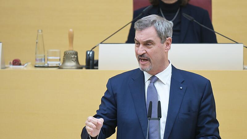 Regierungserklärung von Markus Söder