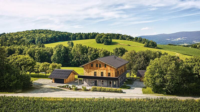 Verlostes Haus im Bayerischen Wald Verlostes Haus im Bayerischen Wald
