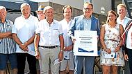 Bürgermeister Rebhan bei der Verleihung des Ehrenamtspreises.Herbert Knoth Bürgermeister Rebhan bei der Verleihung des Ehrenamtspreises.Herbert Knoth