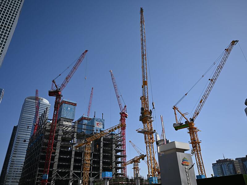 Baustelle in Peking Baustelle in Peking