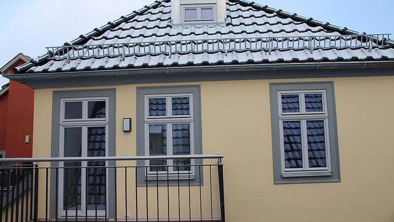 Ketschengasse 48 in Coburg: Blick aufs mittlere der insgesamt drei Geb&auml;ude.