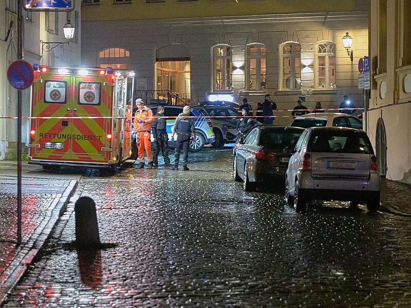 Schüsse in Innenstadt von Ansbach Schüsse in Innenstadt von Ansbach