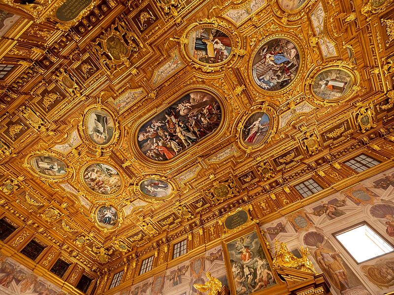 Goldener Saal im Augsburger Rathaus Goldener Saal im Augsburger Rathaus
