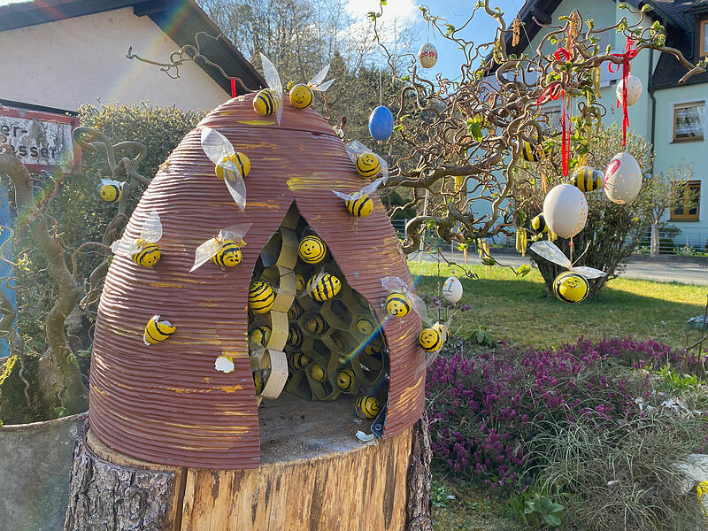 Osterbrunnen VoigendorfOsterbrunnen Fr&auml;nkische Schweiz 2025 Teil 2