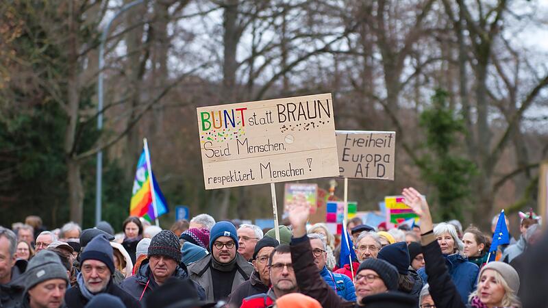 Demo f&uuml;r Demokratie in ForchheimDemo f&uuml;r Demokratie in Forchheim